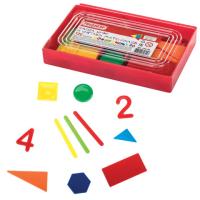 Касса цифр и счетных материалов 132 элемента, пенал, ПИФАГОР, 106146 - 442 руб. в alfabook