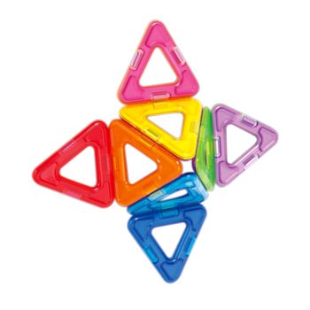 Магнитный конструктор Треугольники 8 деталей - 1 395 руб. в alfabook