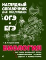 Никитинская. Биология. Наглядный справочник для подготовки к ОГЭ и ЕГЭ. - 401 руб. в alfabook