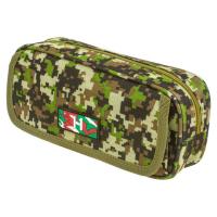 Пенал BRAUBERG для мальчиков, 1 отделение, органайзер, мягкий, "Military", зеленый, 21х5х9 см, 228990 - 731 руб. в alfabook