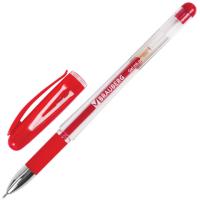 Ручка гелевая "Geller", крассная, толщ.письма 0,35 мм, BRAUBERG - 44 руб. в alfabook