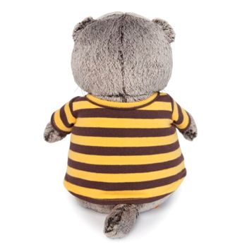 Мягкая игрушка Басик в полосатой футболке с пчелой 22см - 1 701 руб. в alfabook