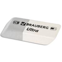 Ластик BRAUBERG "Ultra", 41х14х8 мм, серо-белый, натуральный каучук, 228703 - 32 руб. в alfabook