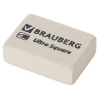 Ластик BRAUBERG "Ultra Square", 26х18х8 мм, белый, натуральный каучук, 228707 - 31 руб. в alfabook