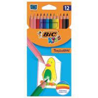 Карандаши цветные BIC "Tropicolors", 12 цветов, шестигранные, 83256610 - 491 руб. в alfabook