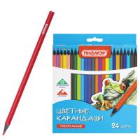 Карандаши цветные ПИФАГОР СТАНДАРТ 24 цвета, трехгранный корпус, 182088 - 193 руб. в alfabook