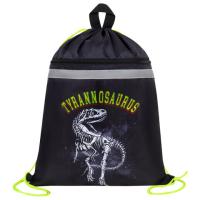 Мешок для обуви BRAUBERG, с петлей, светоотражающая полоса, 2 отделения, 46х36 см, Tyrannosaur, 272399 - 562 руб. в alfabook