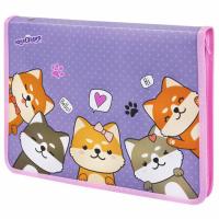 Папка для труда на молнии ЮНЛАНДИЯ А4, 1 отделение, откидная планка, органайзер, "Football", 270986 - 419 руб. в alfabook