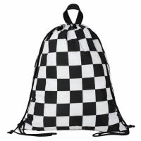 Мешок для обуви BRAUBERG большой удобный с ручкой, 51х41 см, "Black and White", 271595 - 647 руб. в alfabook