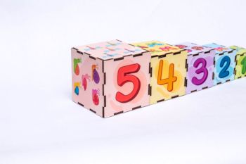 Кубики Цифры - 555 руб. в alfabook