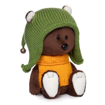 Мягкая игрушка Медведь Федот в шапочке и свитере - 1 280 руб. в alfabook