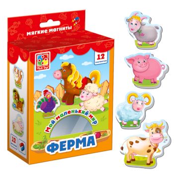 Развивающая игра Мой маленький мир Ферма - 329 руб. в alfabook