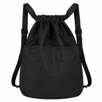 Рюкзак спортивный мешок HEIKKI PACK (ХЕЙКИ), 2 отделения, увеличенный объем, 40х35 см, черный, 272419 - 885 руб. в alfabook