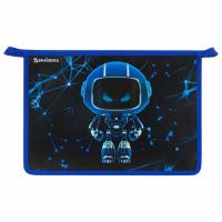 Папка для труда на молнии BRAUBERG А4, 2 отделения, органайзер, "Evil robot", 272212 - 444 руб. в alfabook