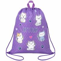 Мешок для обуви BRAUBERG KIDS, с петлей, 42х34 см, "Playing kittens", 272413 - 357 руб. в alfabook