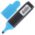 Текстмаркер "Contract" голубой, скошенный наконечник 1-5 мм, BRAUBERG - 56 руб. в alfabook