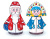 Набор для творчества Дед Мороз и Снегурочка - 245 руб. в alfabook