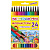 Фломастеры ЮНЛАНДИЯ "ДОМИКИ", 24 цвета, трехгранные, вентилируемый колпачок, картон, 152183 - 617 руб. в alfabook