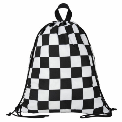 Мешок для обуви BRAUBERG большой удобный с ручкой, 51х41 см, "Black and White", 271595 - 647 руб. в alfabook