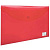 Папка-конверт с кнопкой BRAUBERG, А4, до 100 листов, прозрачная, красная, 0,15 мм, 221636 - 56 руб. в alfabook