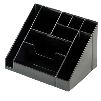 Подставка-органайзер  "Каскад", 115*160*105 мм, 9 отделений, черная, СТАММ - 489 руб. в alfabook