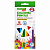 Карандаши цветные BRAUBERG KIDS NEW, 12 цветов, трехгранные, грифель 3 мм, 182001 - 180 руб. в alfabook