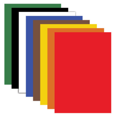Цветной картон А4, 8 л., 8 цветов, STAFF - 69 руб. в alfabook