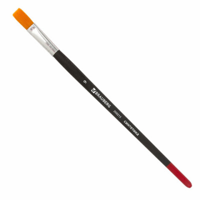 Кисть BRAUBERG, синтетика, плоская, № 9, 200215 - 113 руб. в alfabook