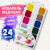 Краски акварельные 24 цвета, пластиковый пенал, BRAUBERG - 156 руб. в alfabook