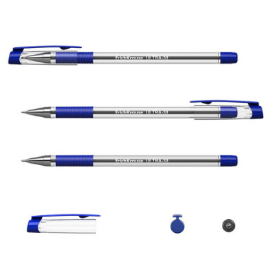 Ручка шариковая масляная, Синяя, Ultra-30, линия 0,35мм, ERICH KRAUSE - 53 руб. в alfabook