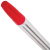 Ручка шариковая, Красная, корпус прозрачный, 1 мм, BRAUBERG - 16 руб. в alfabook