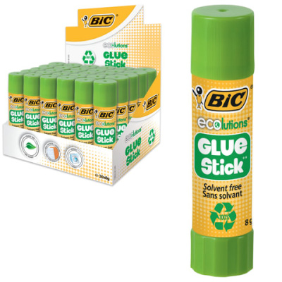 Клей-карандаш BIC "ECOlutions", 8 г, 8923442 - 114 руб. в alfabook