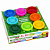 Пластилин-тесто для лепки BRAUBERG KIDS, 8 цветов, 400 г, яркие классические цвета, крышки-штампики, 106720 - 625 руб. в alfabook