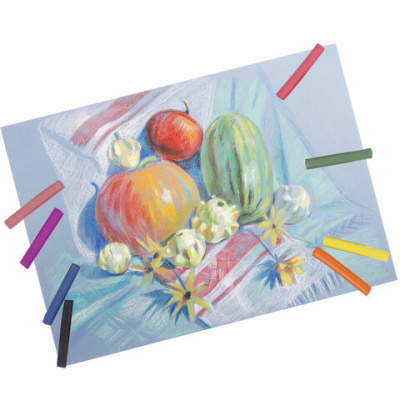 Пастель сухая художественная, 18 цв., круглое сечение, BRAUBERG ART - 171 руб. в alfabook